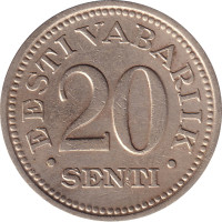 20 senti - Estonia