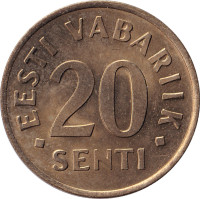 20 senti - Estonia