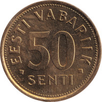 50 senti - Estonia