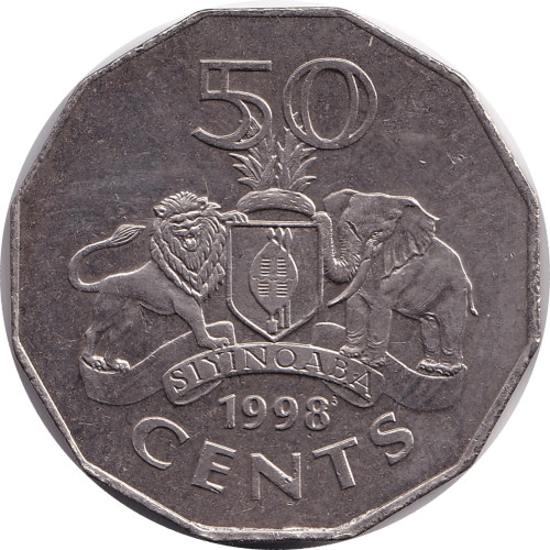 50 cents - Eswatini