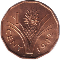 1 cent - Eswatini