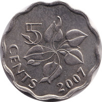 5 cents - Eswatini