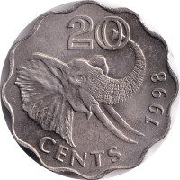 20 cents - Eswatini