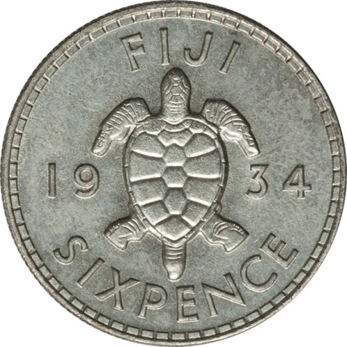 6 pence - Fiji