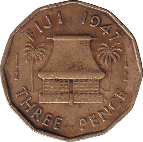 3 pence - Fiji