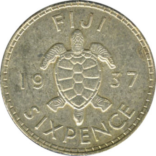 6 pence - Fiji