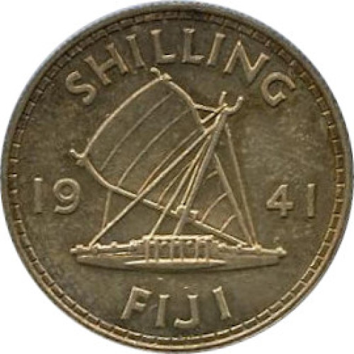 1 shilling - Fidji