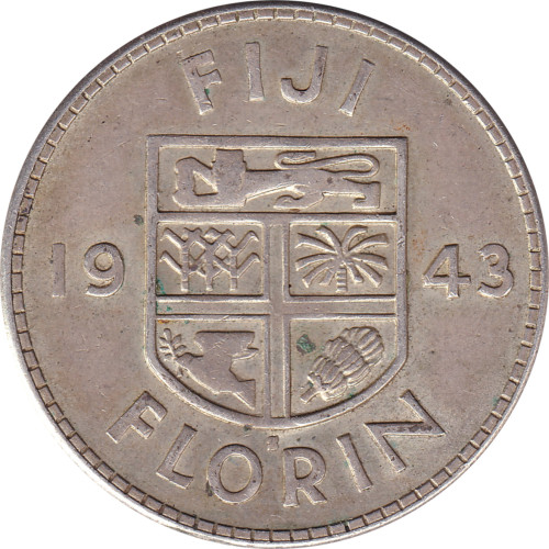 1 florin - Fidji