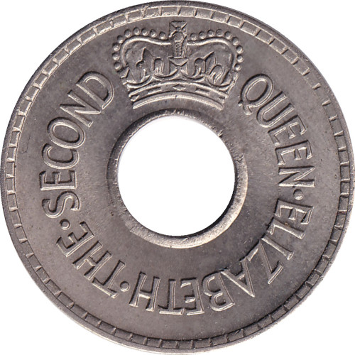 1/2 penny - Fiji