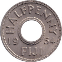 1/2 penny - Fiji