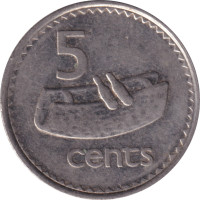 5 cents - Fiji