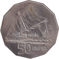 50 cents - Fiji