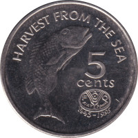 5 cents - Fidji