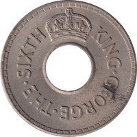 1/2 penny - Fidji