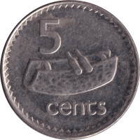 5 cents - Fidji