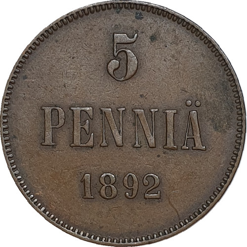 5 pennia - Finlande