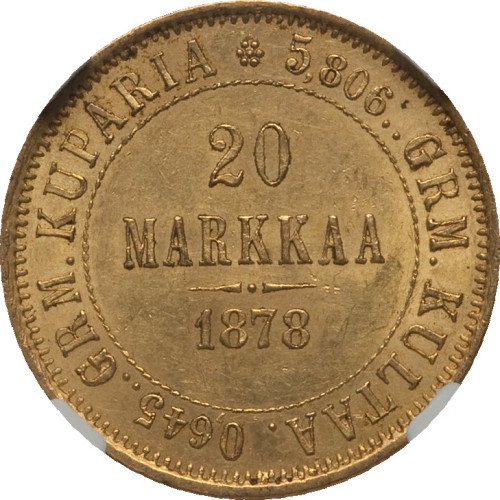 20 markkaa - Finlande