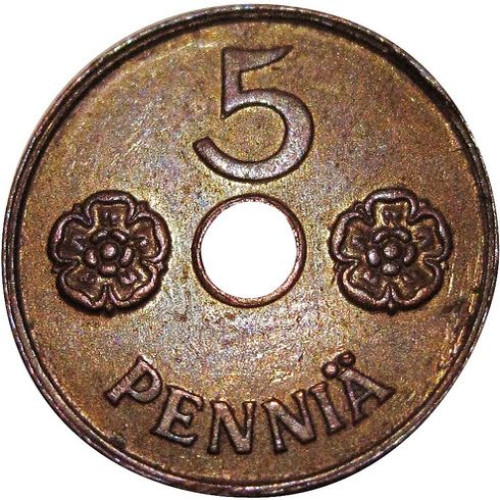 5 pennia - Finlande