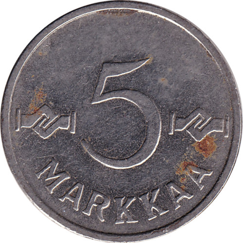 5 markkaa - Finlande