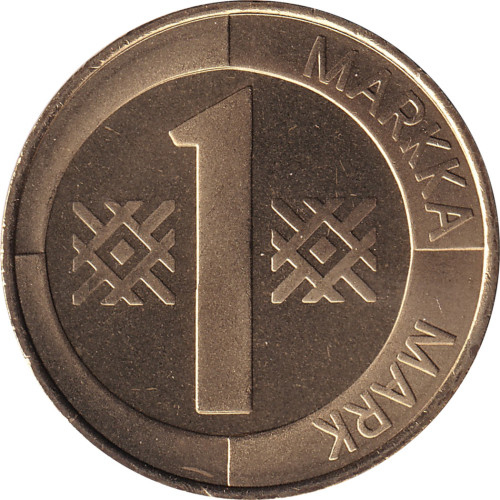 1 markka - Finlande