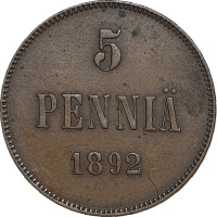 5 pennia - Finlande