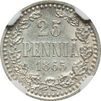 25 pennia - Finlande