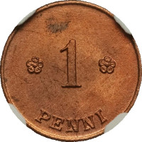 1 penni - Finlande