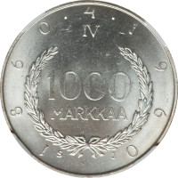 1000 markkaa - Finlande