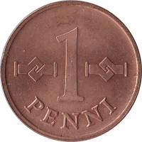 1 penni - Finlande