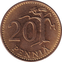 20 pennia - Finlande