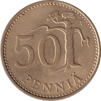 50 pennia - Finlande