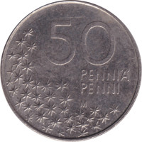 50 pennia - Finlande