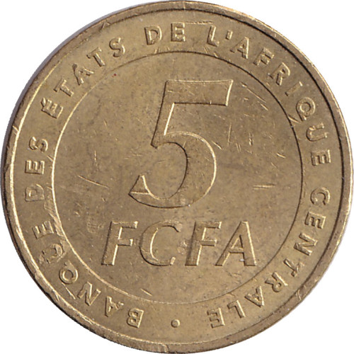 5 francs - Franc CFA