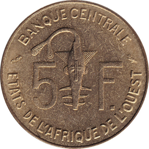 5 francs - Franc CFA