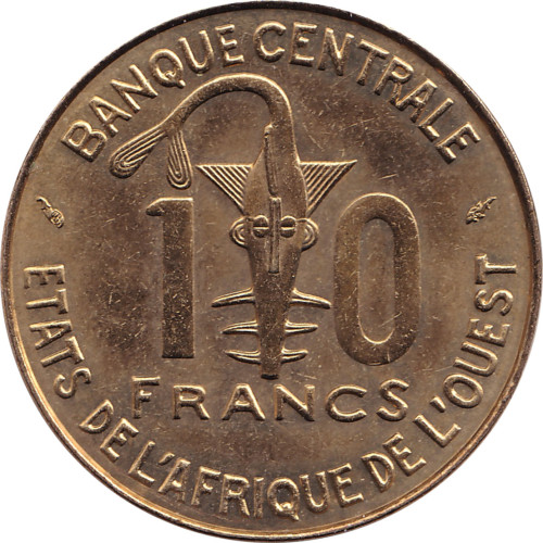 10 francs - Franc CFA