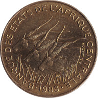 5 francs - Franc CFA