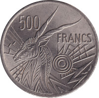 500 francs - Franc CFA