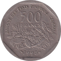 500 francs - Franc CFA