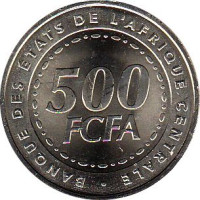 500 francs - Franc CFA