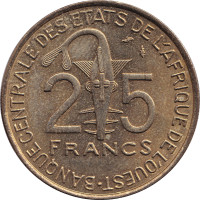 25 francs - Franc CFA