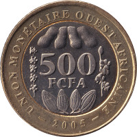 500 francs - Franc CFA