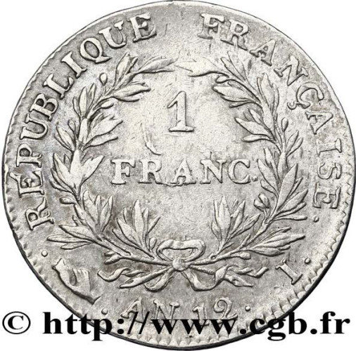 1 franc - France