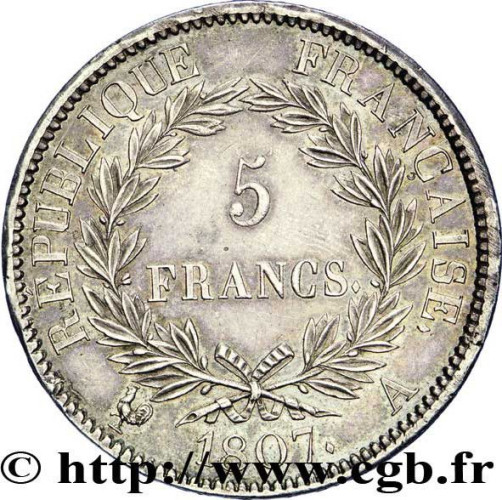 5 francs - France