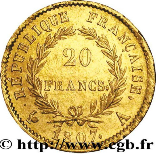 20 francs - France