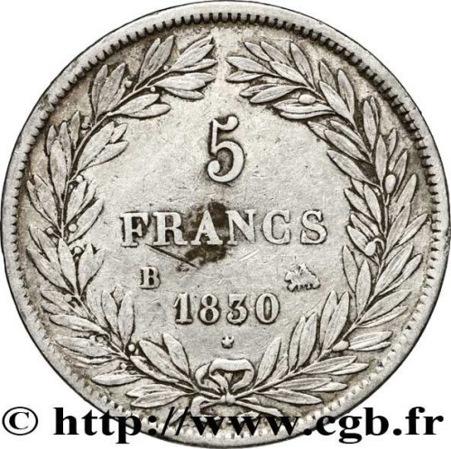 5 francs - France