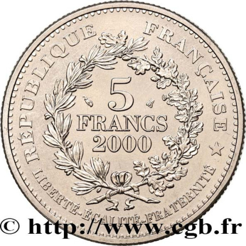 5 francs - France