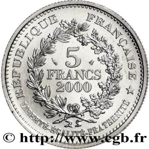 5 francs - France