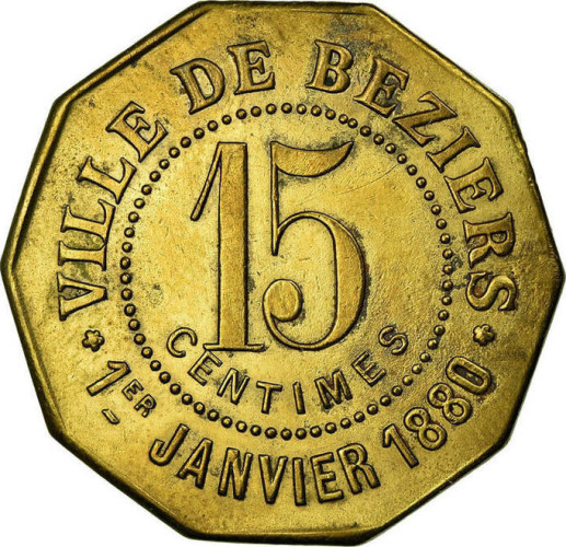 15 centimes - France