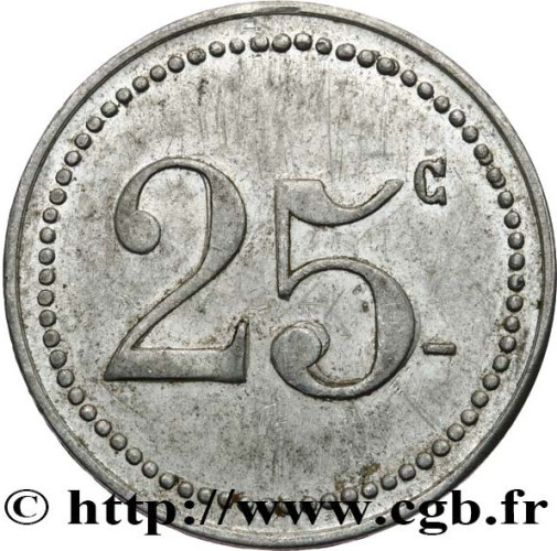 25 centimes - France