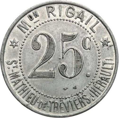 25 centimes - France